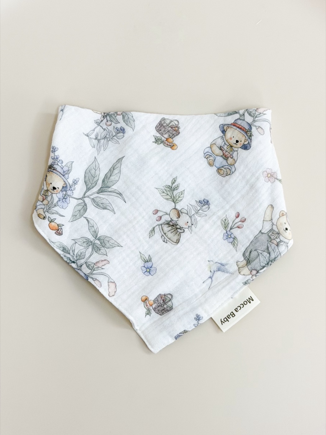 Babero bandana · amigos del bosque