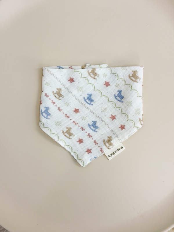 Muslin Bandana — Rocking Horse