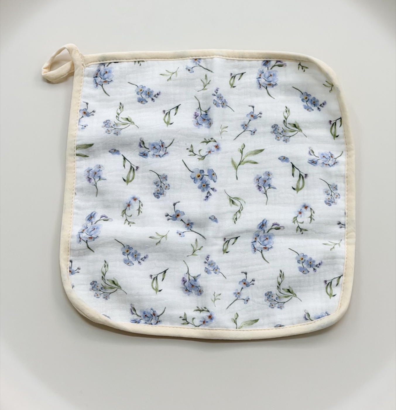 Muslin Cloth · Blue Blossom