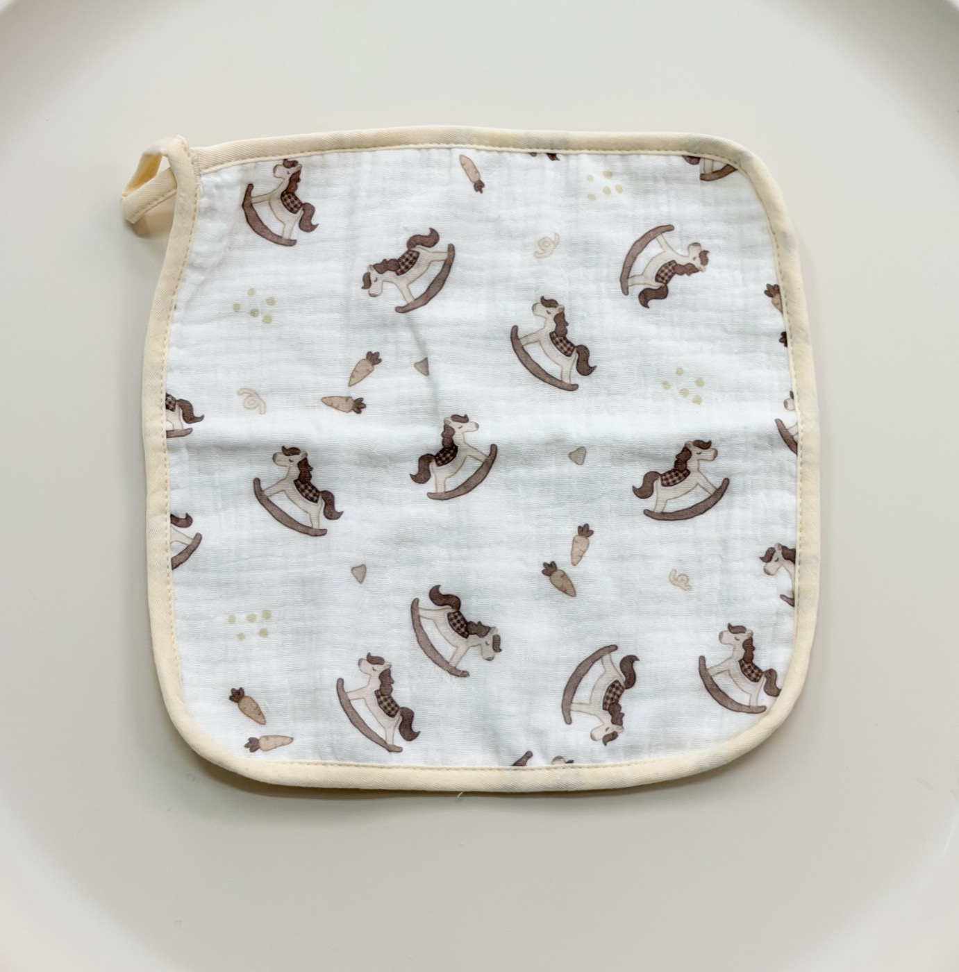 Muslin Cloth · Rocking Horse