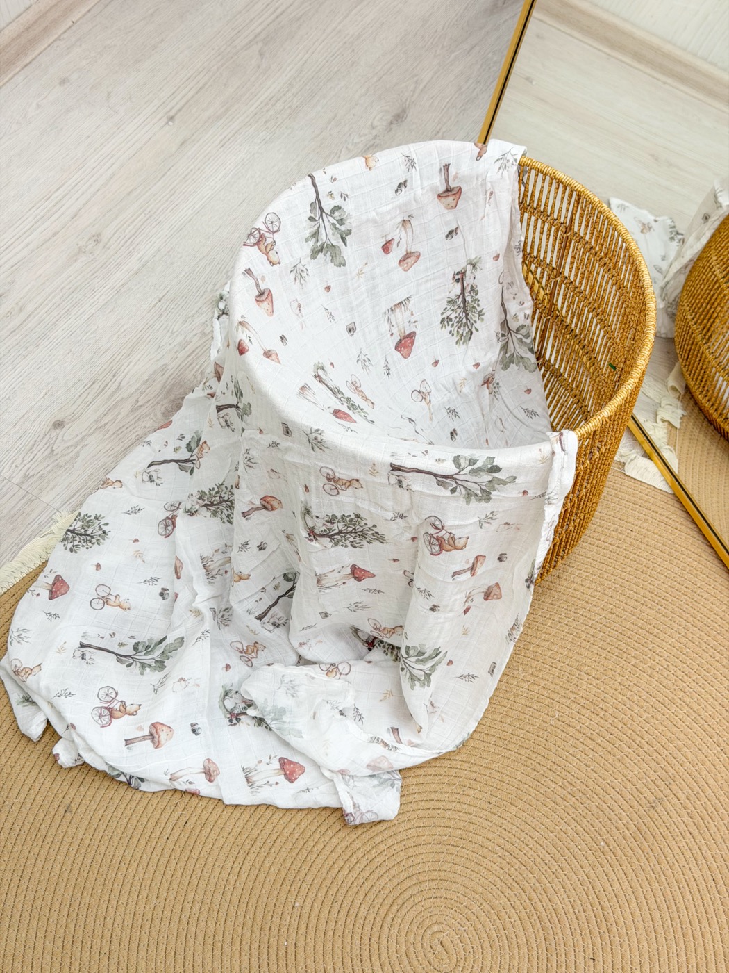 Muslin Swaddle · Storybook